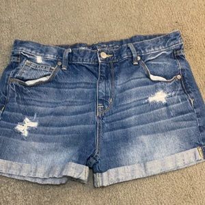 Mossimo, boyfriend midi shorts, size 10